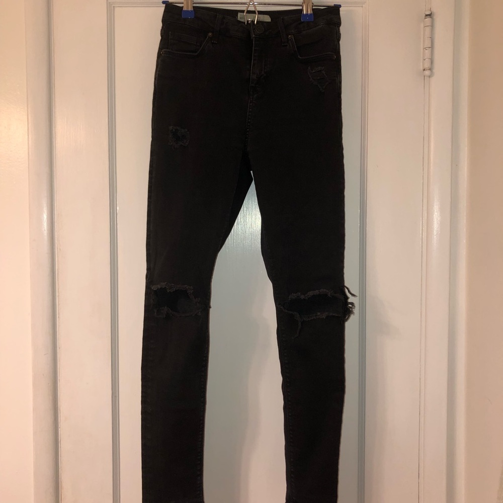 TOPSHOP Jamie High Rise Skinny Jeans Size 28x32